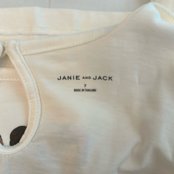 Janie and Jack 2 Matching Shirt and Skirt Size 7 - Picture 10 of 12